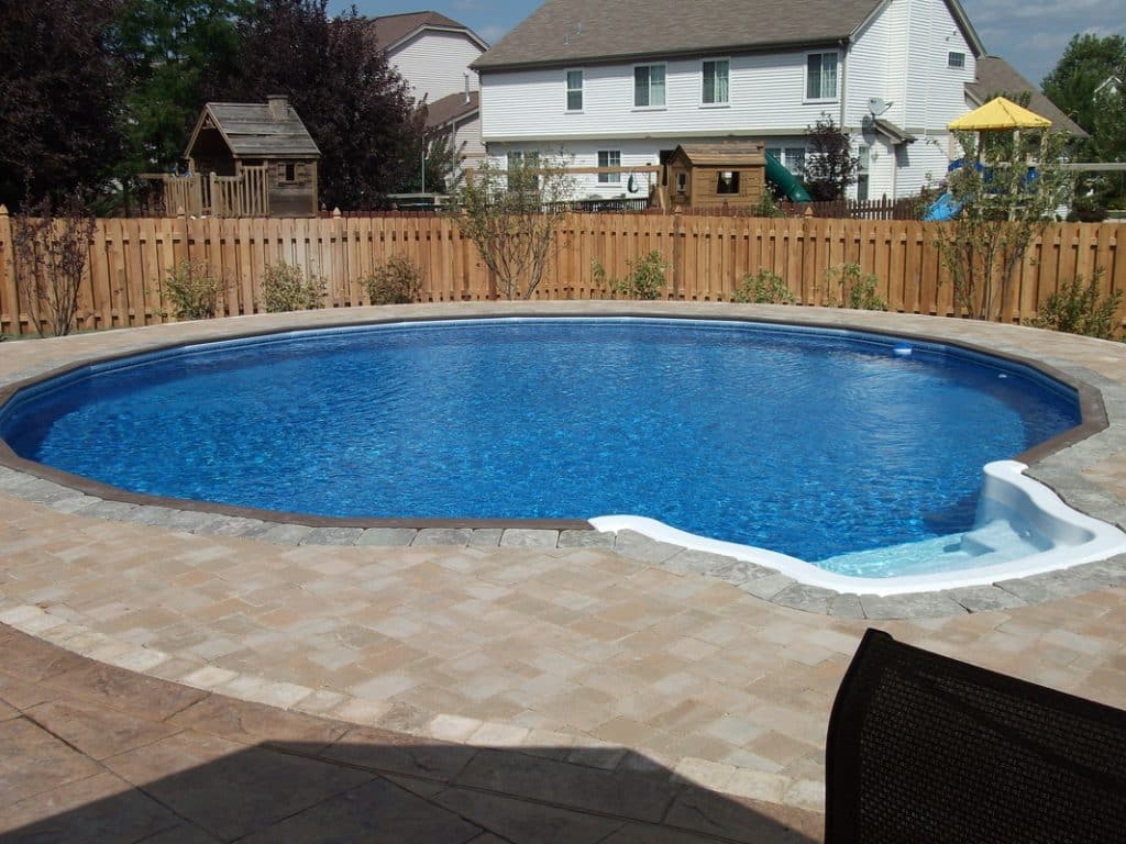 round onground pool from St Lawrence Pools