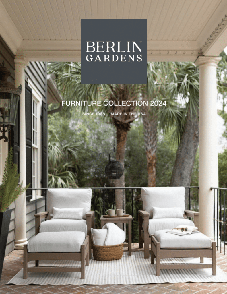 Berlin Gardens outdoor furniture catalog 2024